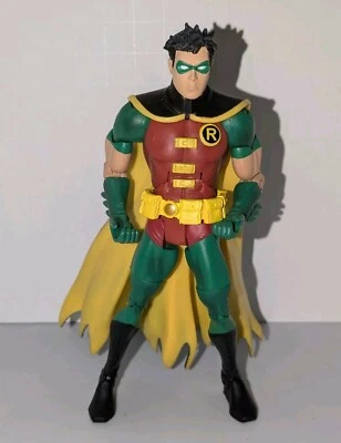 DC Universe Classics Dynamic Duo Paquete de 2 Figura Robin 6" Walmart Mattel 2009 Usado en Excelente Condición Foto 1 de 4