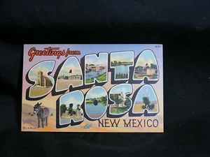 Vintage Santa Rosa, New Mexico Postkarte - 1941 - Bild 1 von 2