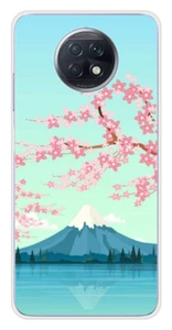 Coque en silicone imprimée compatible Xiaomi Redmi Note 9T 5G Mont Fuji - Picture 1 of 3