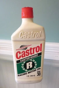 1 QT CASTROL R unopened 2cycle & 4cycle castor Racing motorcycle oil vintage #2 - Picture 1 of 5