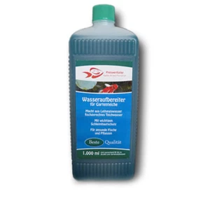 Wasseraufbereiter Gartenteich 1 Liter Teichpflege Koi Pflegemittel Teichpflanzen - Bild 1 von 1