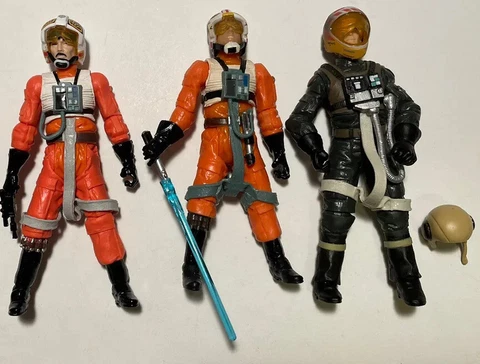 Star Wars 3.75” Rebel Pilot Pack - Loose/Clean/Complete Cover