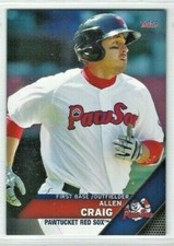 2017 Pawtucket Red Sox (Triple-A Boston Red Sox) Allen Craig