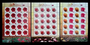 *FREE SHIP Malaysia Roses 2003 Plant Flower Valentine Flora Love (sheetlet) MNH - Picture 1 of 6