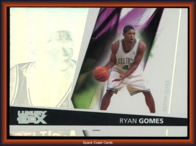 2005-06 Topps Luxury Box #108 Ryan Gomes RC Rookie Card /999  - Image 1 of 2