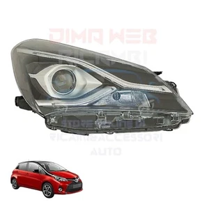 FARO ANTERIORE FANALE DX PER TOYOTA YARIS DAL 2017 AL 2020 CON LUCE DIURNA A LED - Imagen 1 de 2