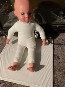 Kingstate Vinyl & Cloth Blue Eyes Baby Doll 14" - Picture 1 of 7