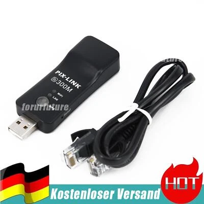 Adatto a tutti Smart Sony Panasonic LG TV Wireless WiFi Stick USB Lan Adattatore Wi-Fi - Immagine 1 di 4