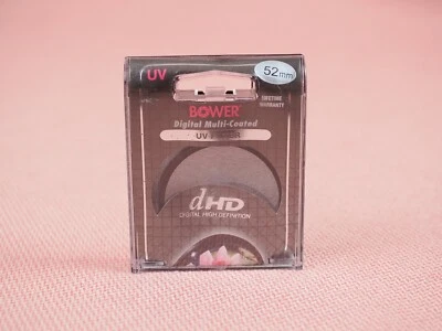 Bower Digital HD 52 mm UV Lens Filter (Black) - Image 1 of 3