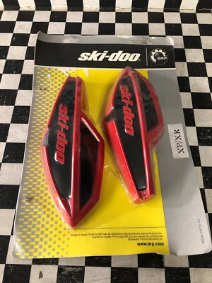 2012 Ski-Doo MX Z MXZ X XRS 600 800 OEM Red/Black Wind Deflectors 12 EMP - Image 1 of 4