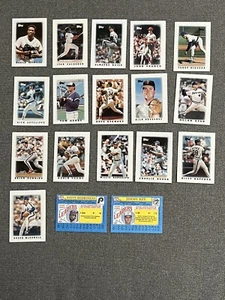 1987 Topps Mini • Major League Leaders • Lot 18 Blue back. - Picture 1 of 1