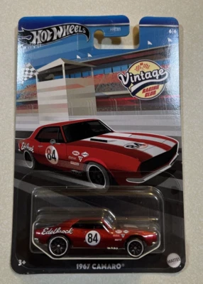 NEW 2024 HOT WHEELS VINTAGE RACING CLUB 1967 Camaro 6/6 CHASE - Image 1 of 2