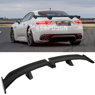 For Maserati GranTurismo 54" PRO Rear Trunk Spoiler Racing GT Wing Matte Black Foto 1 de 4
