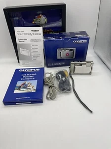Olympus Stylus 1030 SW Silver 10.1MP Digital Camera TESTED! No SD or Charger! - Picture 1 of 8