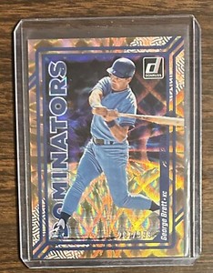 George Brett #287/999 Donruss Dominators #D1 Panini 2023 Kansas City