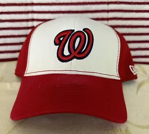 Vintage Washington Nationals Fitted Genuine Baseball Cap Hat Size M-L - Picture 1 of 3