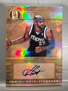 2013 Panini GS Vince Carter Dallas Mavericks Auto /75 #26 From Japan - Picture 1 of 24