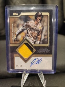 2025 Topps Update #TFAP2-JME Jackson Merrill Flagship Autograph Patch /50! - Picture 1 of 2