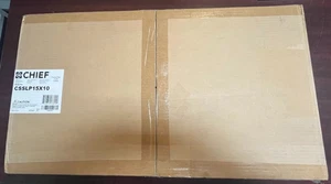 Chief CSSLP15X10 Proximity Slide-Lock Component Storage Panel 15" x 10" Black - Picture 1 of 2