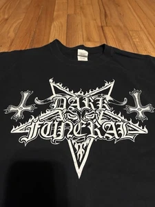 dark funeral shadows over Europe 2016 tour black T-shirt 2XL Black Heavy Metal - Picture 1 of 6