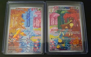 Deerling 165/162 y Sawsbuck 166/162 Ilustración Raro Conjunto Fuerzas Temporales ENG CASI NUEVO - Imagen 1 de 3