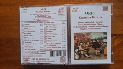 ORFF Carmina Burana Mini Disc MD Album Slovak Philharmonic Orchestra Naxos - Image 1 of 2