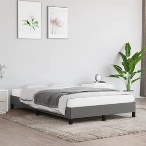 Estructura de Cama Somier Tapizado Base Mueble para Dormitorio Tela vidaXL - Imagen 1 de 36