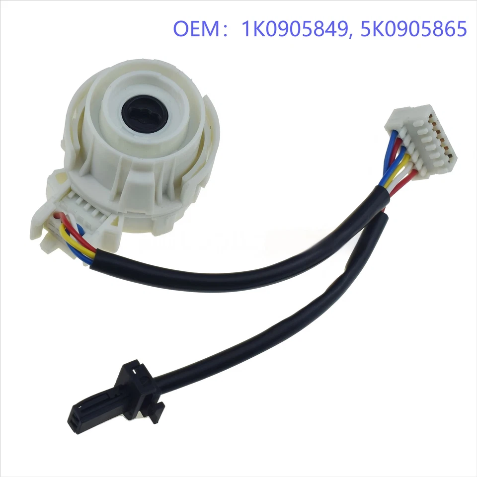 Volkswagen Passat Jetta Golf Audi A1 A3 Q3 ignition switch and wiring harness — 第 1/1 张图片