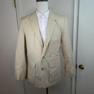 Chaqueta Safari Banana Republic De Colección Para Hombre 40 Bolsillos Fotoperiodista Años 80 - Imagen 1 de 24