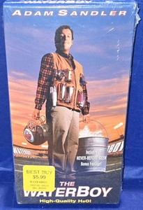 THE WATERBOY VHS ADAM SANDLER FACTORY SEALED BRAND NEW COMEDY PG-13  - Picture 1 of 6