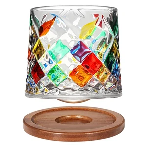 Vasos de whisky antiguos vasos de cristal para bebidas de licor escocés - Imagen 1 de 49