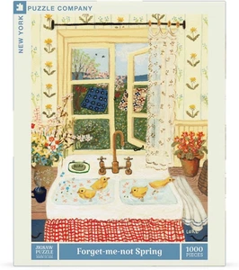 - Loré Pemberton Forget-Me-Not Spring - 1000 Piece Jigsaw Puzzle for by Loré Pe - Picture 1 of 12
