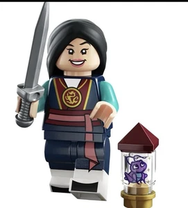 LEGO Disney 100 Mulan Minifigure (71038) Nuovo da Collezione Principessa Ritirata CMF - Foto 1 di 1