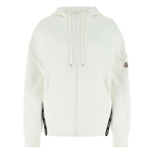 Moncler 23FW Logo Patch Cerniera con Cappuccio Bianco 8G000 30 809KX 034 70425558