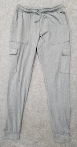 Pantalones deportivos cargo grises No Comment para mujer talla S cintura elástica - Imagen 1 de 5