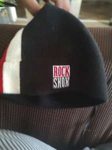 Vintage RockShox Black Beanie MTB Biking Gear Winter - Picture 1 of 2