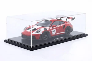 New Spark Porsche 911 992 GT3 RS Salzburg 1:18 Model Car Red 0212820SGT3 KidBX - Bild 1 von 5