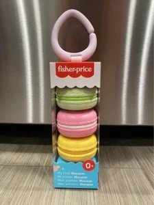Fisher Price My First Macaron Rattle 0+ Baby Toy Brand New - Picture 1 of 2