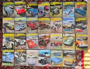 thoroughbred and classic cars Magazines Complete NOV 1973-NOV 1975 +2 -GT33 - Picture 1 of 24