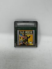 Sgt. Rock: On the Front Line Game Boy Color Authentic Cartridge Tested/Working 