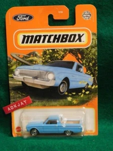 Matchbox ~ #96/100 ~ 1961 Ford Ranchero ~ Blue - Picture 1 of 3