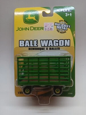 Ertl John Deere Bale Wagon #37015 Factory Sealed Includes Free Shipping 2004 - Image 1 of 4