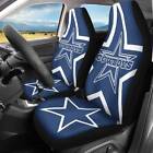 Dallas Cowboys Pickup Car Seat Covers-Set of Two Universal Auto Seat Protectors