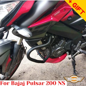 For Bajaj Pulsar 200 NS crash bars Bajaj Rouser 200 NS engine guard, Bonus - Picture 1 of 12