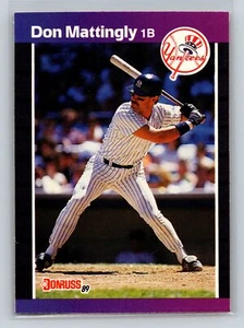 1989 Donruss Don Mattingly #74 New York Yankees - Bild 1 von 2