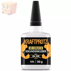 3D Druck Sekundenkleber Gel extra stark – 50 g XXL Superkleber wasserfest, hitze - Bild 1 von 13