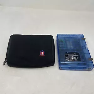 Iomega Zip Drive Z100USB Blue Clear with Case 04041101 NO POWER CABLE- UNTESTED - Picture 1 of 9
