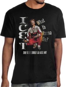 Camiseta para hombre Ice T La chica intentó matarme - Imagen 1 de 1