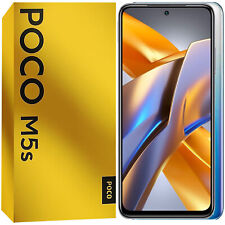 Xiaomi Poco M5s 4G/LTE Blue 128GB + 4GB Dual-SIM Factory Unlocked GSM NEW
