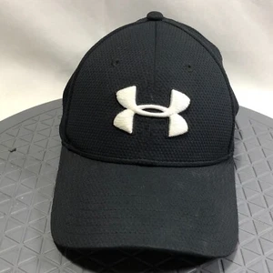 Under Armour Hat Cap Size M/L Black Fitted - Picture 1 of 9
